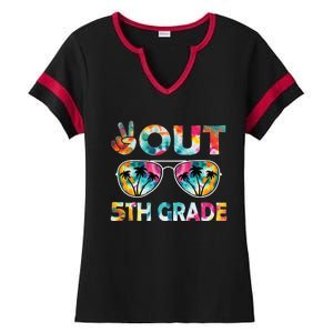 5th Grade Tie Dye Graduation Last Day Of School Fifth Grade Ladies Halftime Notch Neck Tee