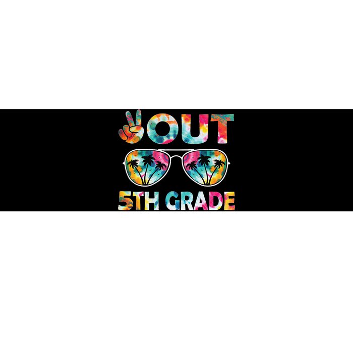 5th Grade Tie Dye Graduation Last Day Of School Fifth Grade Bumper Sticker