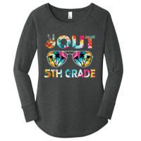 5th Grade Tie Dye Graduation Last Day Of School Fifth Grade Women's Perfect Tri Tunic Long Sleeve Shirt