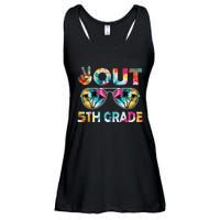 5th Grade Tie Dye Graduation Last Day Of School Fifth Grade Ladies Essential Flowy Tank