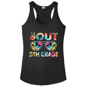 5th Grade Tie Dye Graduation Last Day Of School Fifth Grade Ladies PosiCharge Competitor Racerback Tank