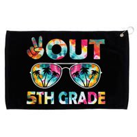 5th Grade Tie Dye Graduation Last Day Of School Fifth Grade Grommeted Golf Towel