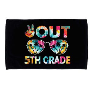 5th Grade Tie Dye Graduation Last Day Of School Fifth Grade Microfiber Hand Towel