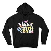 5th Grade Tie Dye Graduation Last Day Of School Fifth Grade Hoodie