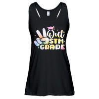 5th Grade Tie Dye Graduation Last Day Of School Fifth Grade Ladies Essential Flowy Tank