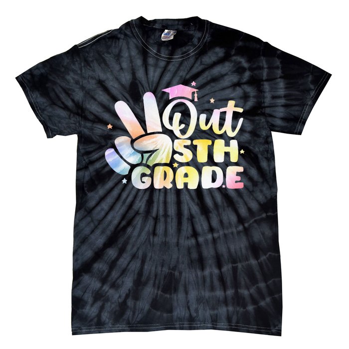 5th Grade Tie Dye Graduation Last Day Of School Fifth Grade Tie-Dye T-Shirt