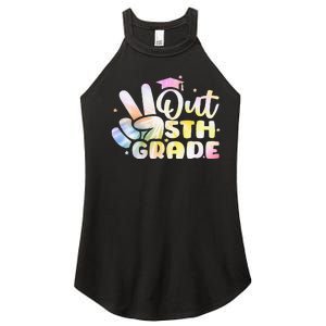 5th Grade Tie Dye Graduation Last Day Of School Fifth Grade Women's Perfect Tri Rocker Tank