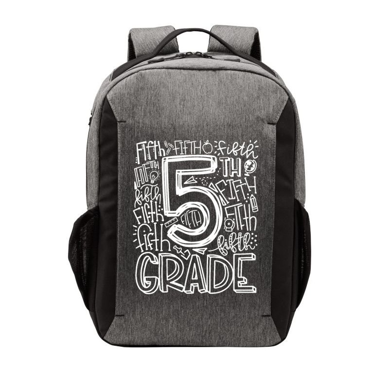 5th Grade Typography Team Fifth Grade Teacher Back To School Vector Backpack