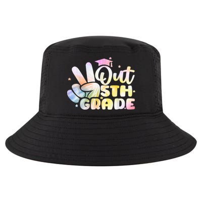 5th Grade Tie Dye Graduation Last Day Of School Fifth Grade Cool Comfort Performance Bucket Hat