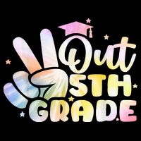 5th Grade Tie Dye Graduation Last Day Of School Fifth Grade 16 in Basic Backpack