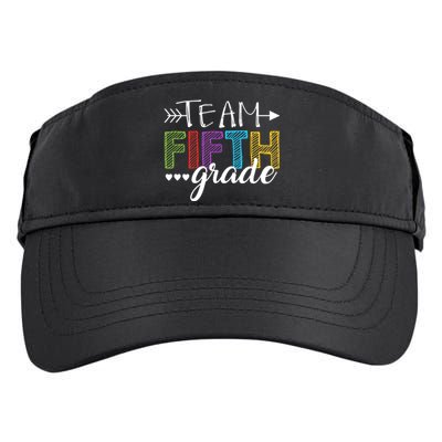 5Th Grade Teacher Student Team Fifth Grade Gift Adult Drive Performance Visor