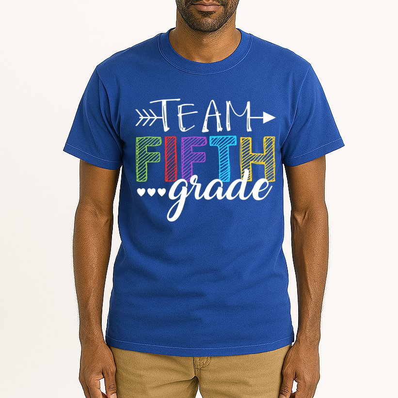 5Th Grade Teacher Student Team Fifth Grade Gift Tall T-Shirt