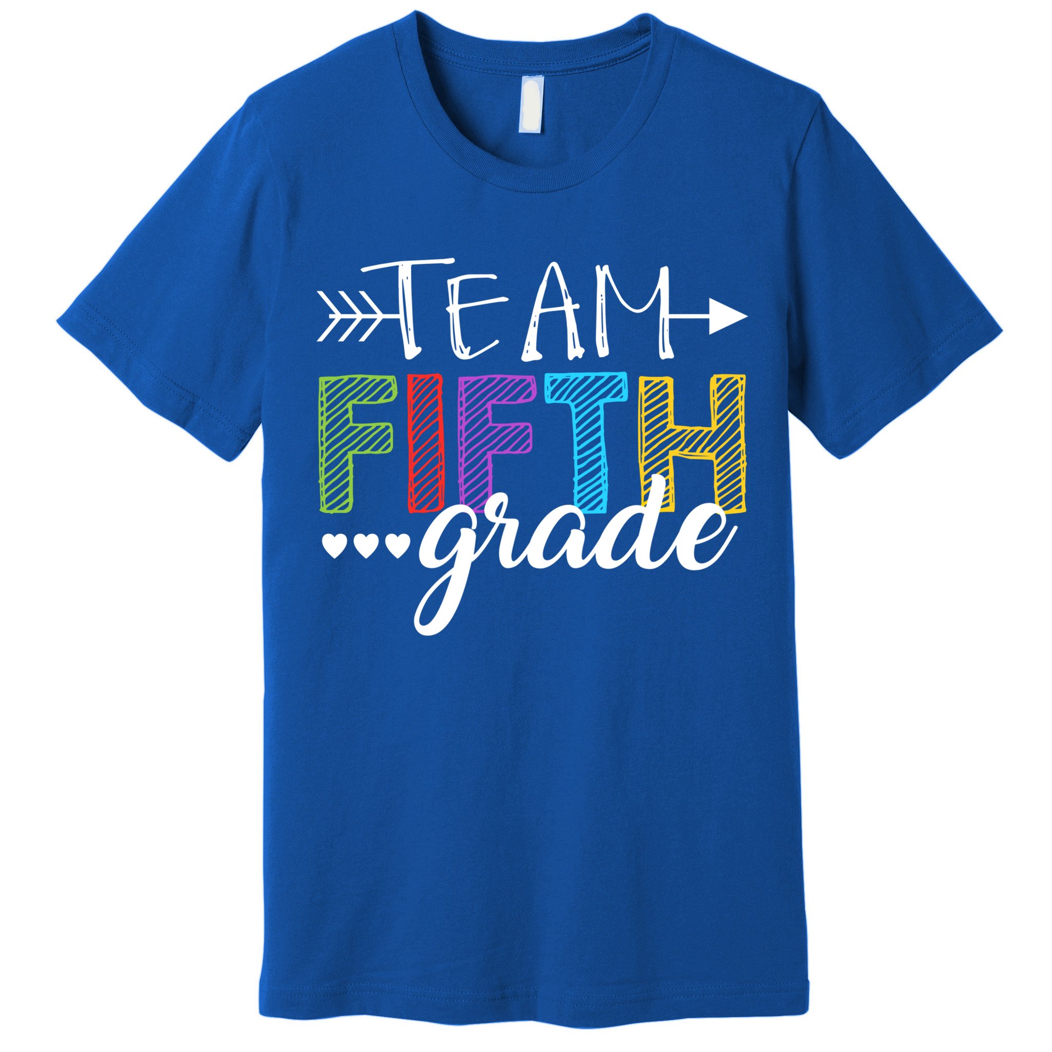 5Th Grade Teacher Student Team Fifth Grade Gift Premium T-Shirt