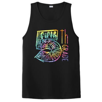 5th Grade Typography Team Fifth Grade Teacher Back To School PosiCharge Competitor Tank