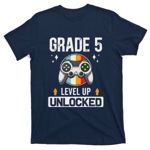 5th Grade Unlocked Level Up Gamer Back To School T-Shirt