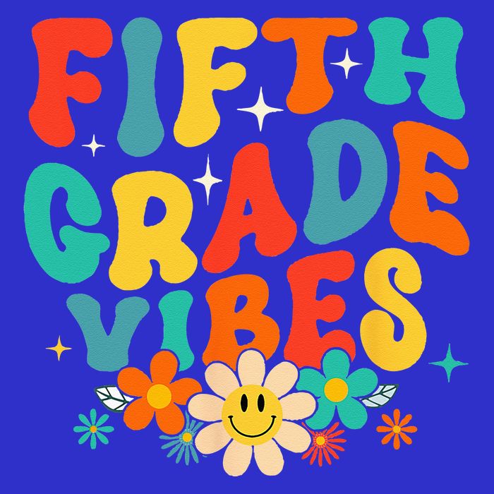 5th Grade Vibes Back To School Retro Fifth Grade Teachers Button