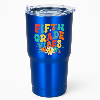 5th Grade Vibes Back To School Retro Fifth Grade Teachers Tumbler