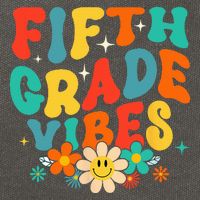 5th Grade Vibes Back To School Retro Fifth Grade Teachers Cotton Canvas Backpack