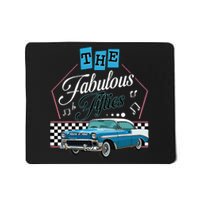 50s Hip Hop Retro 1950s Party Vintage Dance Car Dancer Mousepad