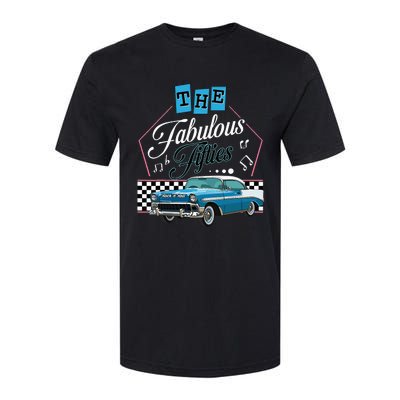 50s Hip Hop Retro 1950s Party Vintage Dance Car Dancer Softstyle® CVC T-Shirt