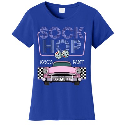 50s Hip Hop Retro 1950s Party Vintage Dance Car Dancer Women's T-Shirt