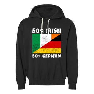 50 Irish 50 German Garment-Dyed Fleece Hoodie