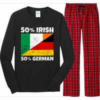 50 Irish 50 German Long Sleeve Pajama Set