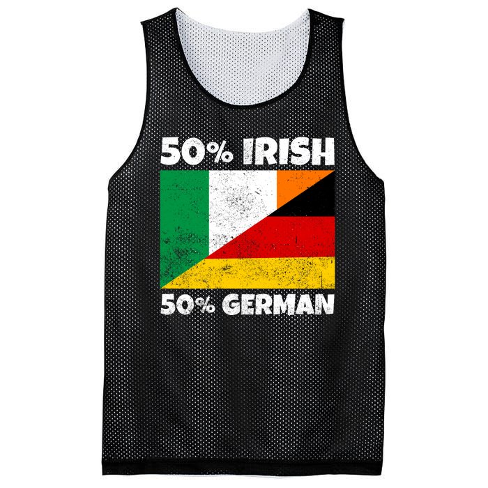 50 Irish 50 German Mesh Reversible Basketball Jersey Tank