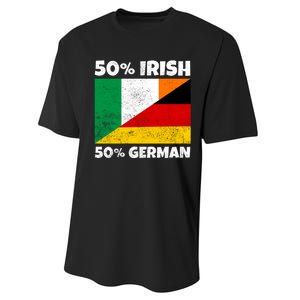 50 Irish 50 German Performance Sprint T-Shirt