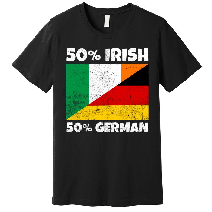 50 Irish 50 German Premium T-Shirt