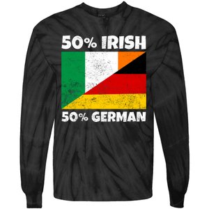 50 Irish 50 German Tie-Dye Long Sleeve Shirt