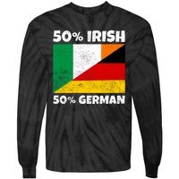 50 Irish 50 German Tie-Dye Long Sleeve Shirt