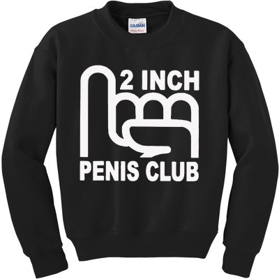 2 Inch Penis Club Kids Sweatshirt