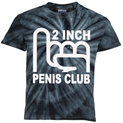 2 Inch Penis Club Kids Tie-Dye T-Shirt