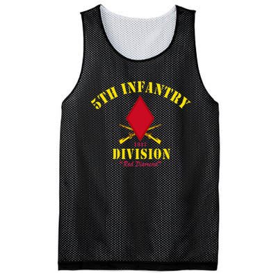 5th Infantry Division Veterans Day Mesh Reversible Basketball Jersey Tank