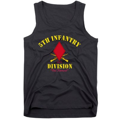 5th Infantry Division Veterans Day Tank Top