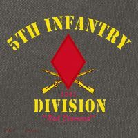 5th Infantry Division Veterans Day Cotton Canvas Backpack