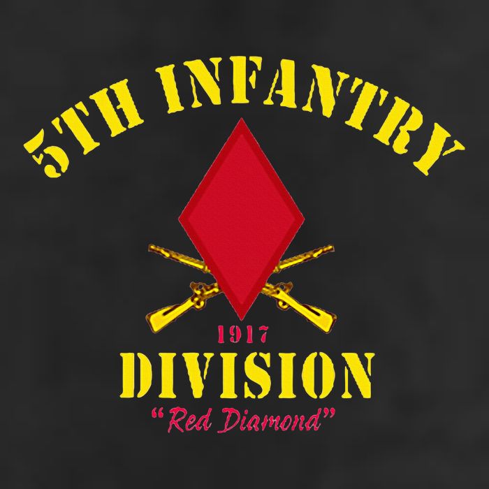 5th Infantry Division Veterans Day Cool Comfort Performance Bucket Hat