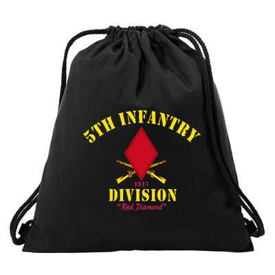 5th Infantry Division Veterans Day Drawstring Bag
