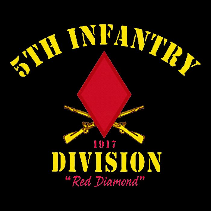 5th Infantry Division Veterans Day Magnet