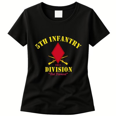5th Infantry Division Veterans Day Womens T-Shirt