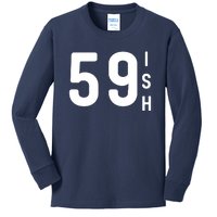 59 Ish Funny 60th Birthday Idea 60th 59th 59ish Birthday Kids Long Sleeve Shirt