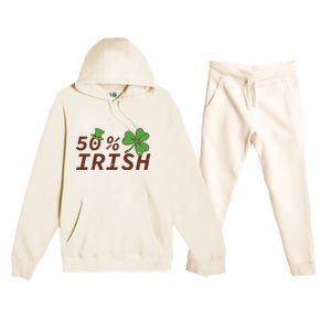 50 % Irish Half Irish Premium Hooded Sweatsuit Set