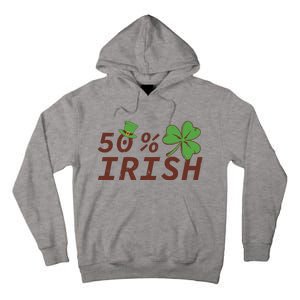 50 % Irish Half Irish Tall Hoodie