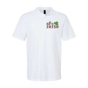 50 % Irish Half Irish Softstyle Adult Sport Polo