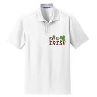 50 % Irish Half Irish Dry Zone Grid Polo