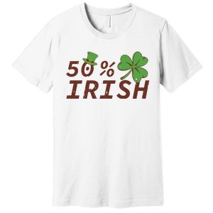 50 % Irish Half Irish Premium T-Shirt