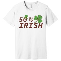 50 % Irish Half Irish Premium T-Shirt