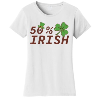 50 % Irish Half Irish Women's T-Shirt