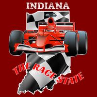 500 Indianapolis Indiana The Race State Checkered Flag Hoodie